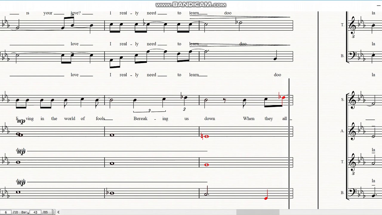 How Deep Is Your Love - Bee Gees l Choral Arrangement