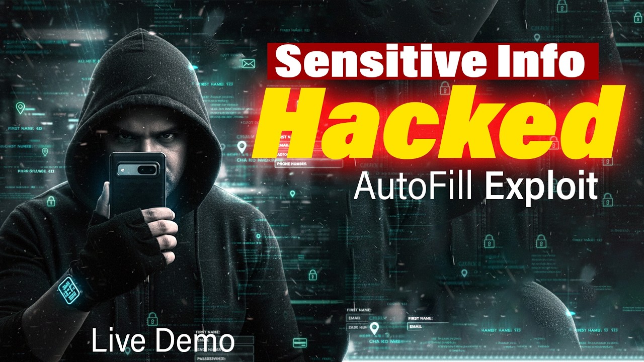 Autofill exploit: How hackers steal information?? How to be safe?