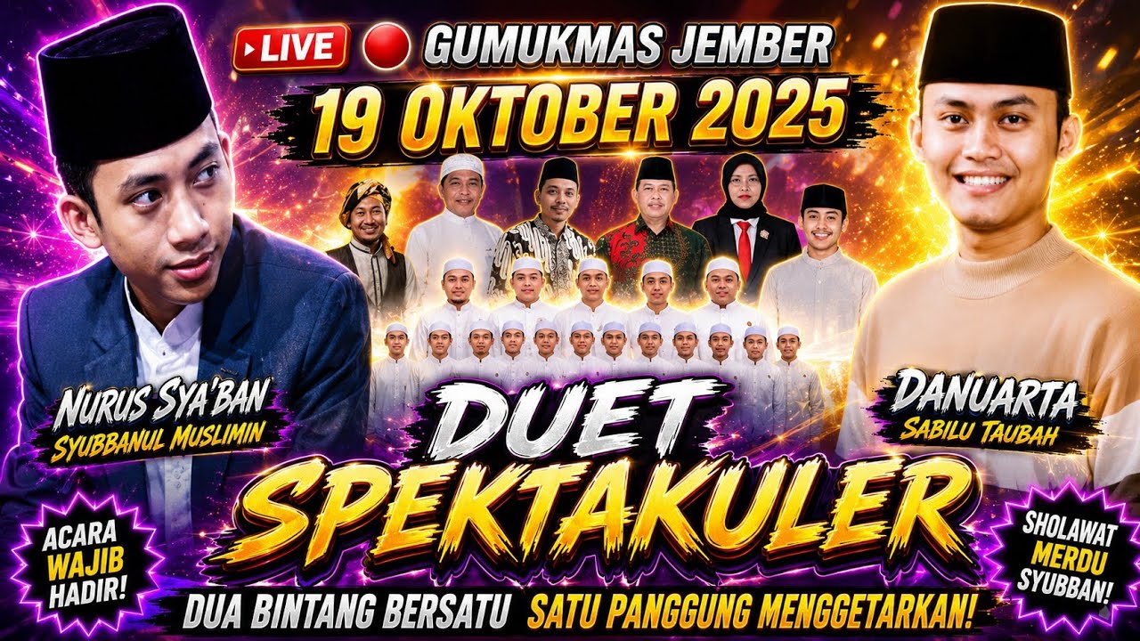 Aban Syubbanul Muslimin Feat Danuarta Sabilu Taubah Live Smk Darulmoqamah Gumukmas Jember
