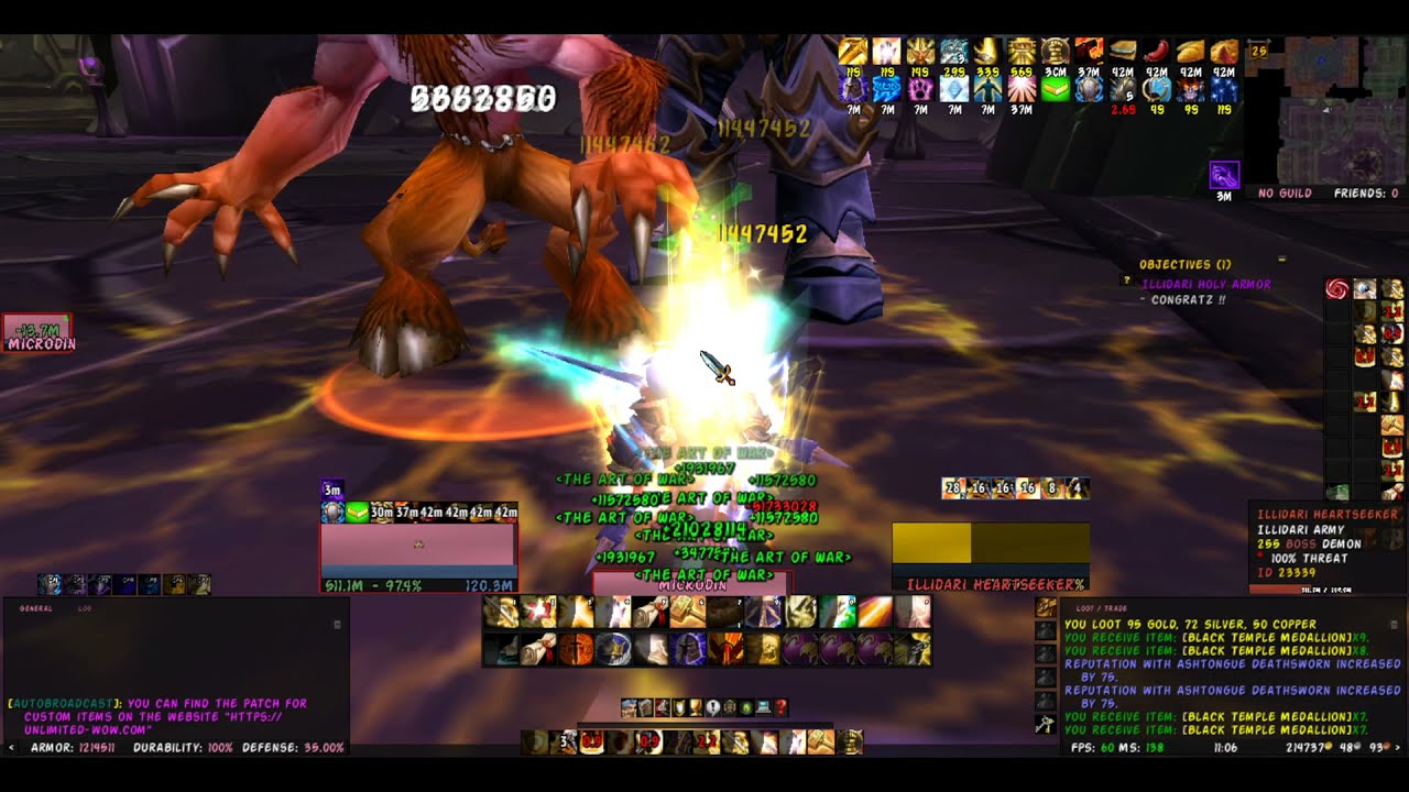 Unlimited-WoW Pally PVE Macros