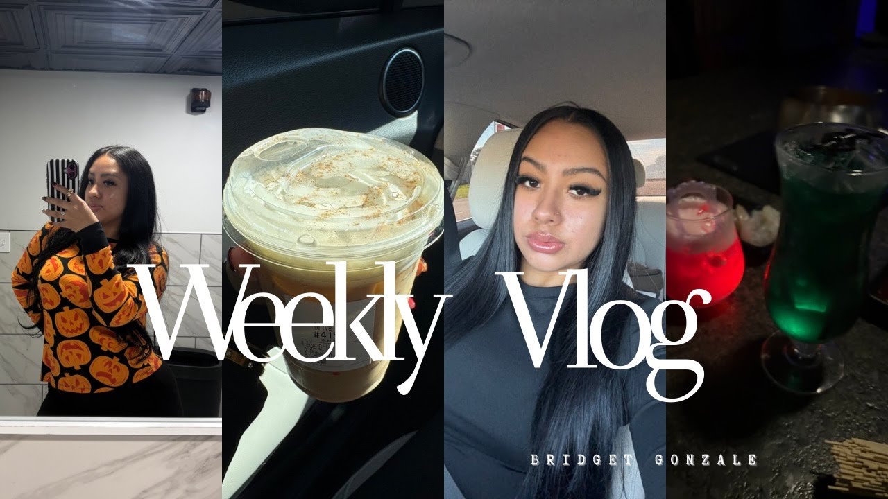 VLOG! am I a mean girl + halloween at fondue + trying Dunkin fall coffee + painless hair removal