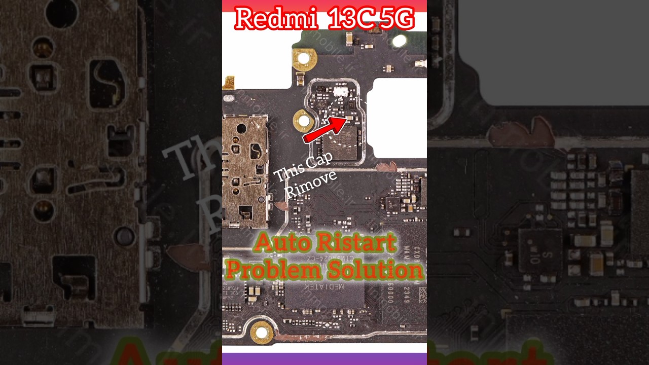 Redmi 13C Auto Ristart Problem Solution ✅💯 || Mi 13C On Off Solution #redmiindia #yt #trend #viral