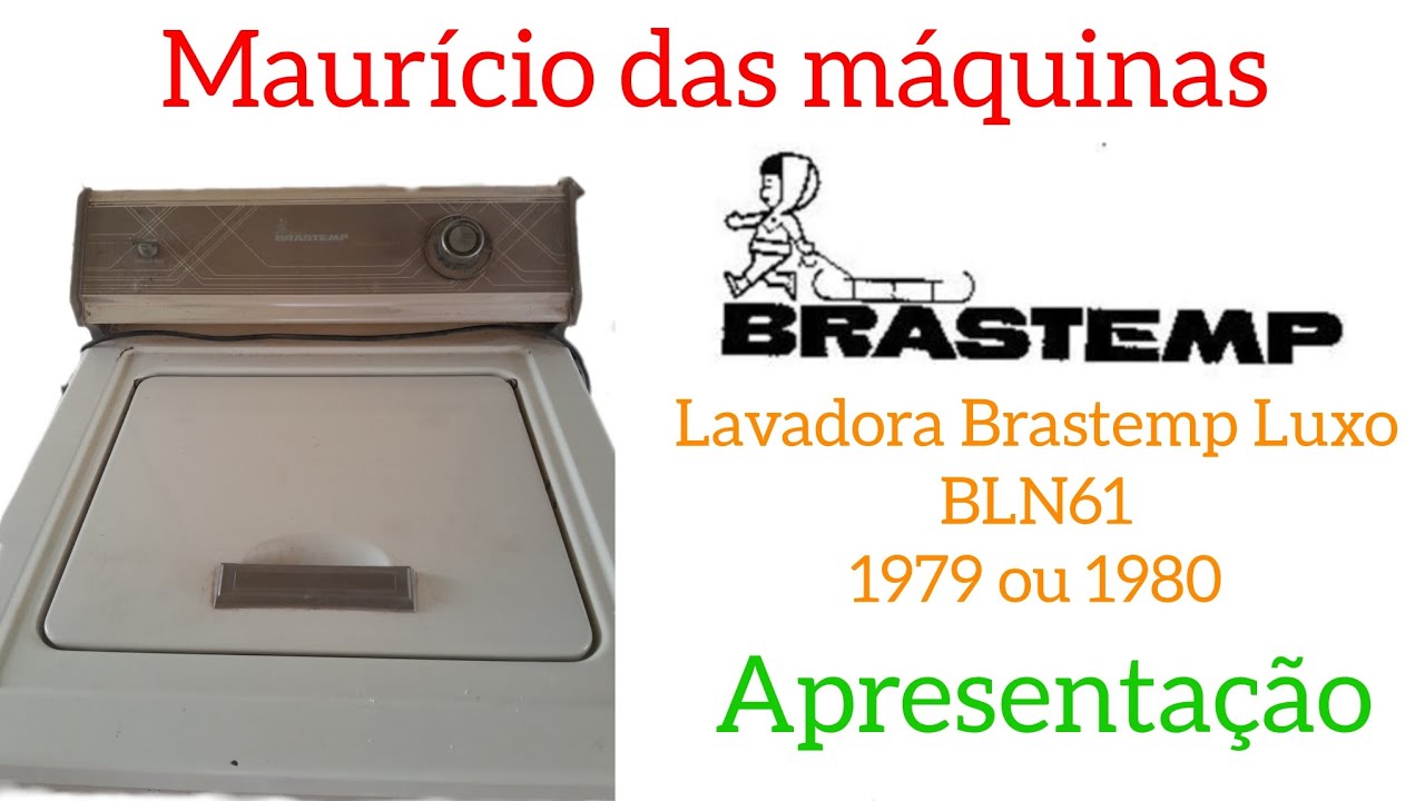 Lavadora Brastemp Luxo 4kg BLN61 - apresentação