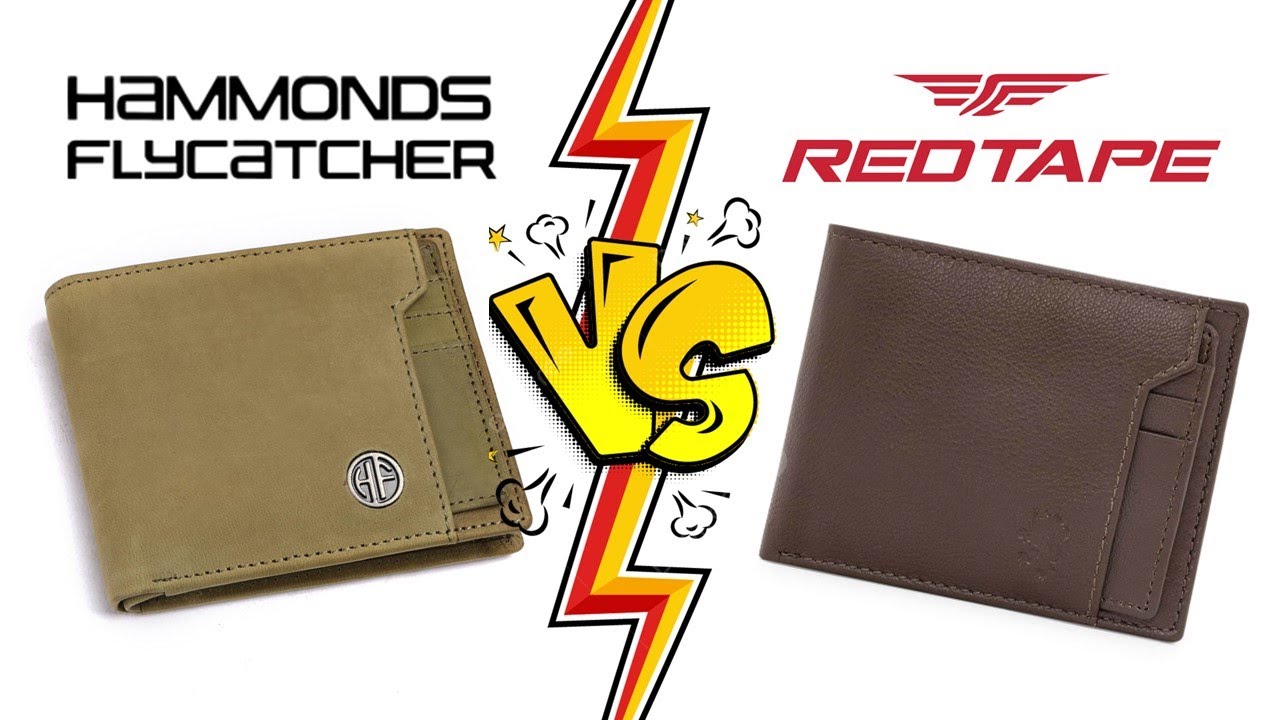 Hammonds Flycatcher Vs Red Tape Wallet for Men -Which is Better? Honest Detailed Comparison