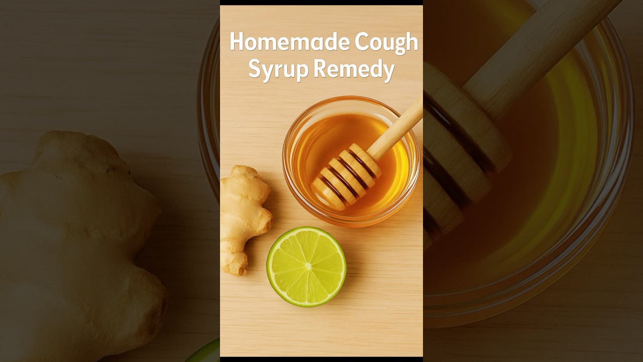 Natural Cough Syrup Passed Down for Generations | Sore throat #homeremedy  #honey #ginger