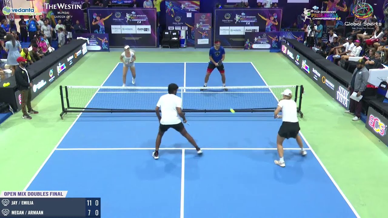 JAY & EMILIA VS MEGAN & ARMAAN || OPEN MIX DOUBLES FINAL