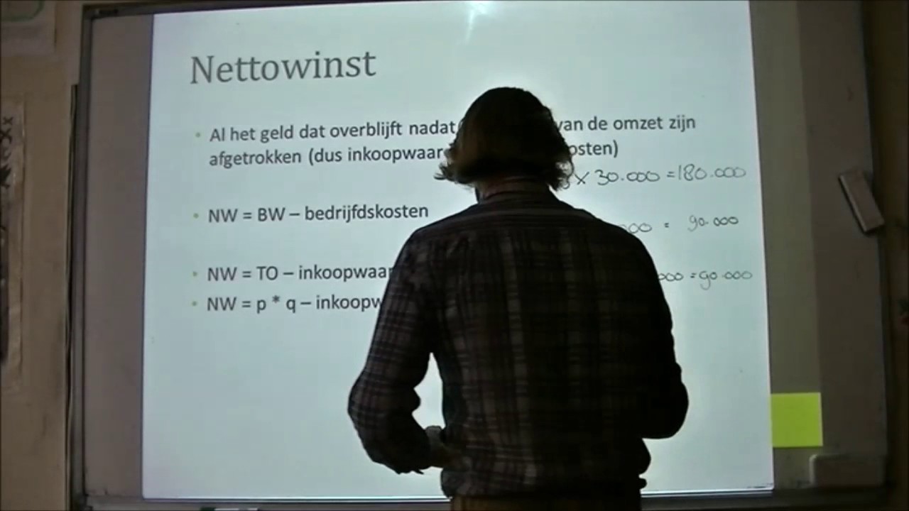 Brutowinst Nettowinst