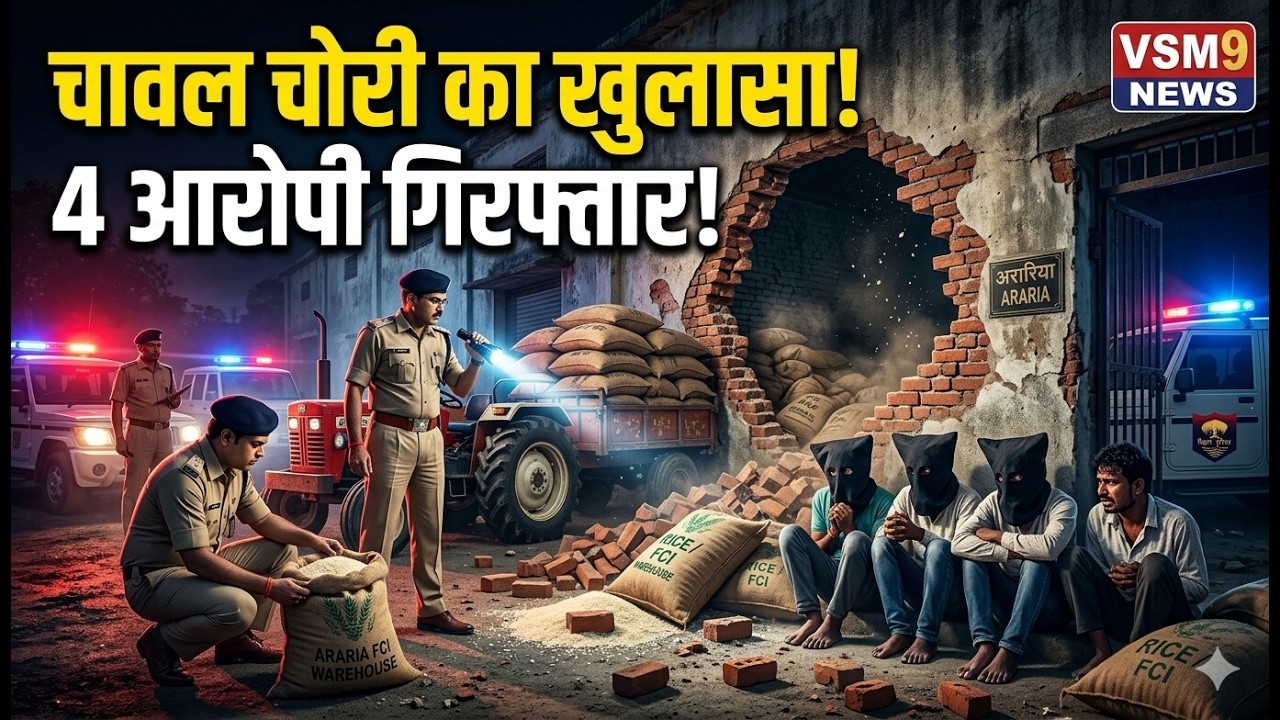 गरीबों की राहत गायब! अरारिया पुलिस की कार्रवाई