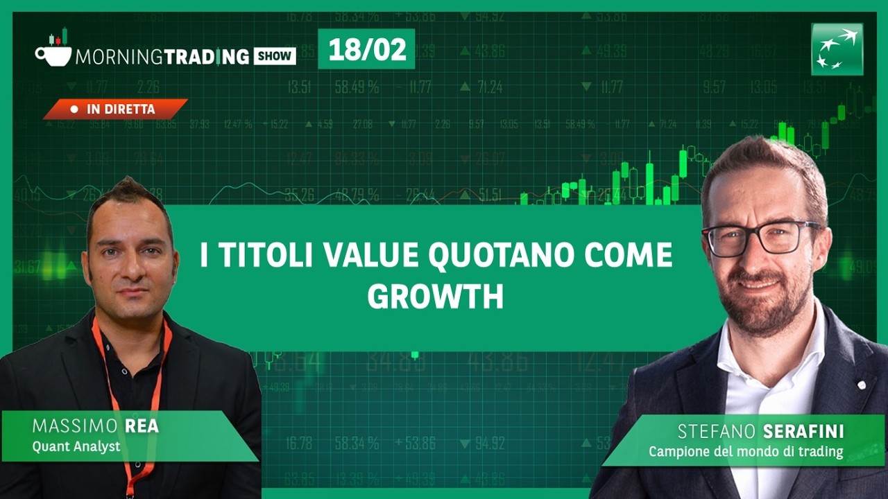 I titoli Value quotano come i Growth - Morning Trading Show