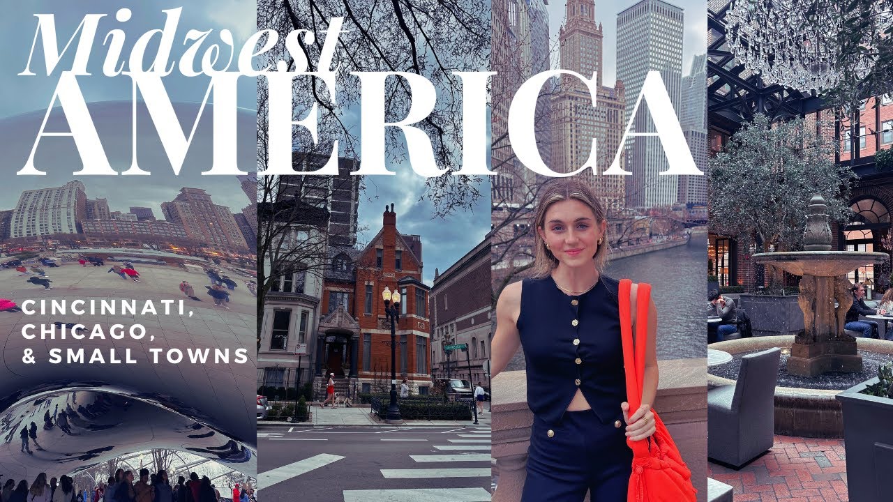 Midwest America: A Tour of Cincinnati, Chicago, & Small Towns ✨