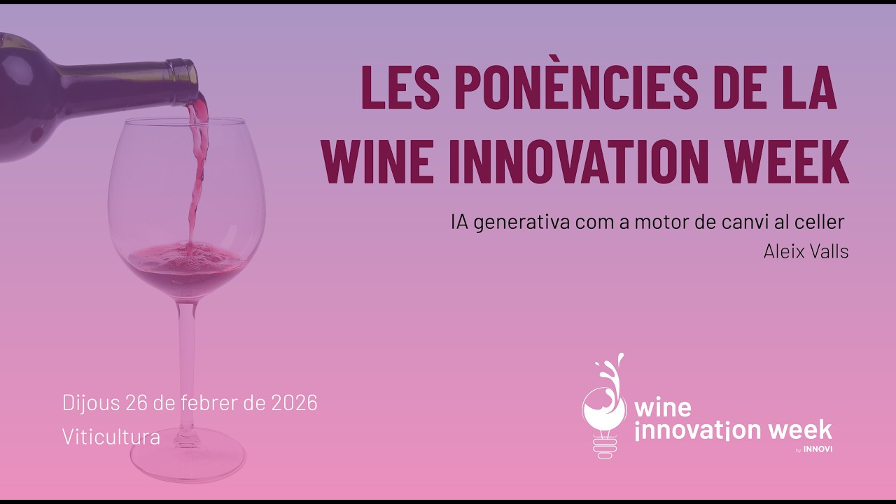 IA generativa com a motor de canvi al celler - Les ponències de la WIW 2026