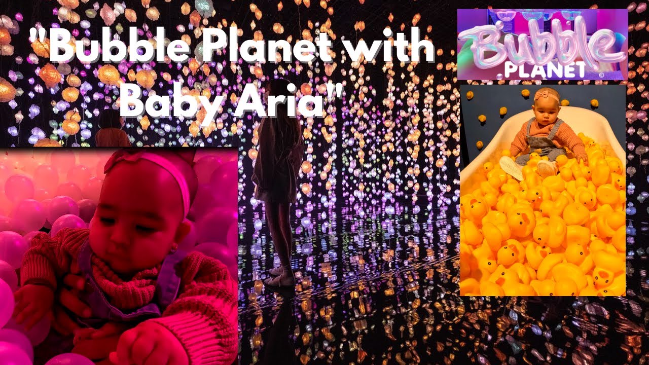 Baby Milestones: Aria’s First Trip to Bubble Planet 🫧✨ | Family Vlog  #shorts #fyp #baby