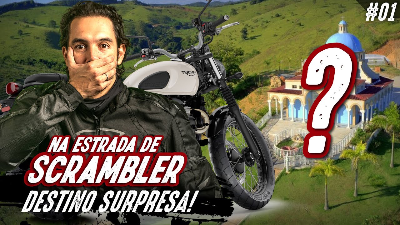 ✊ SCRAMBLER 900 NA ESTRADA #1 - Na terra e no asfalto | VIAGEM DE MOTO
