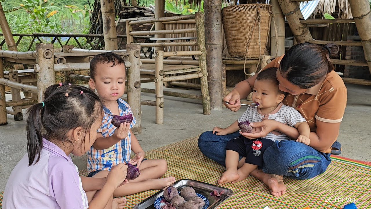 Full video: Vui and her children's life is always filled with laughter in their small house.