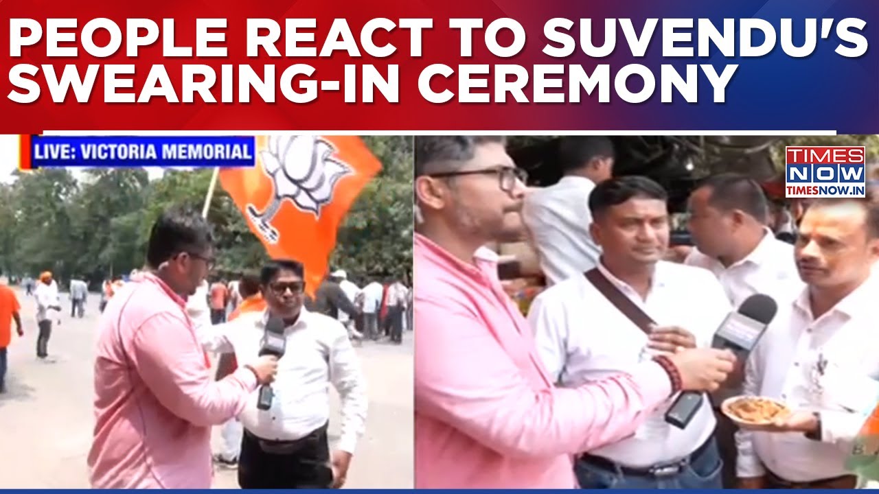 Public Reacts As Suvendu Adhikari Takes Oath As West Bengal Chief Minister | Ground Report
