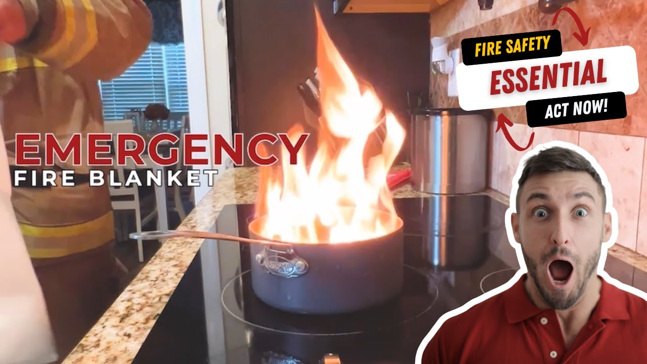 Prepared Hero Fire Blanket: Your Ultimate Fire Safety Solution! 🔥