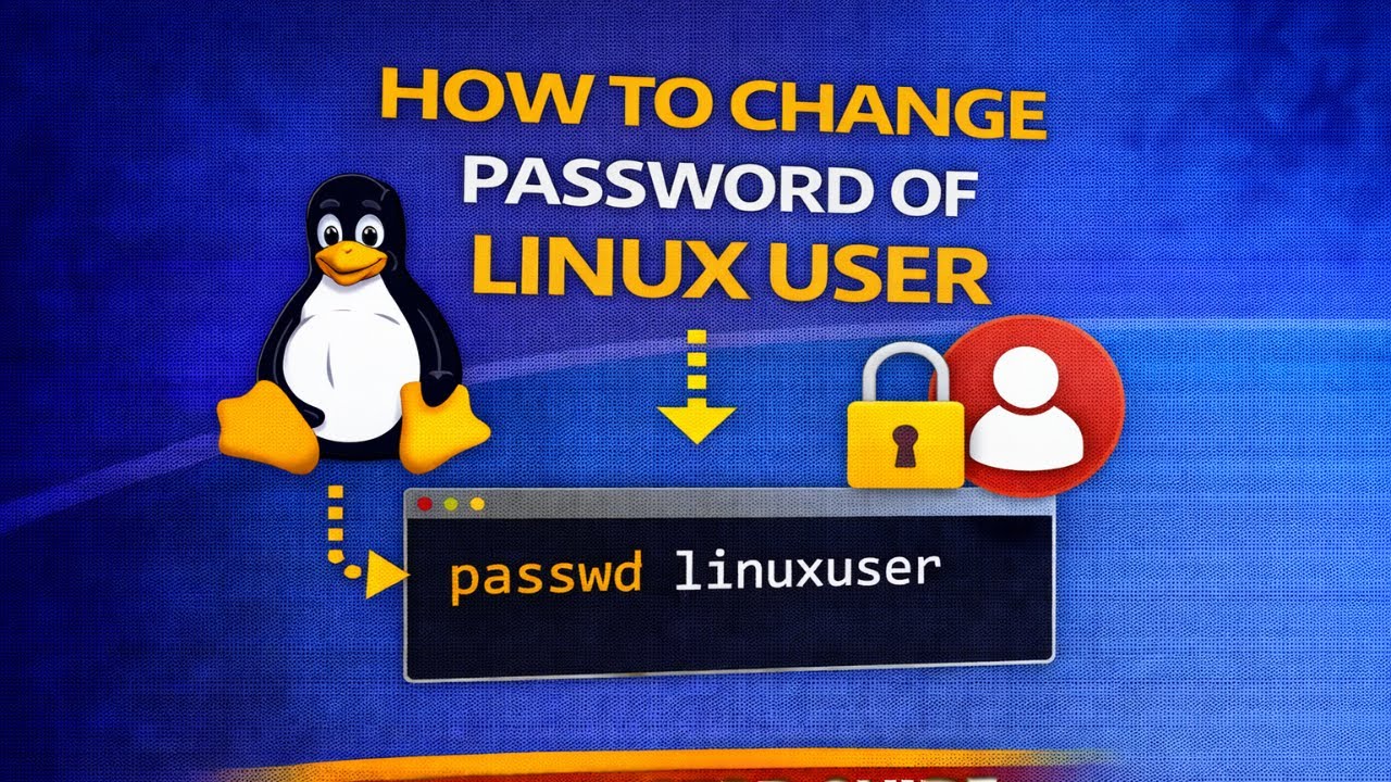 How to change a Linux user password easily using terminal commands on Ubuntu, Debian, Fedora, RHEL