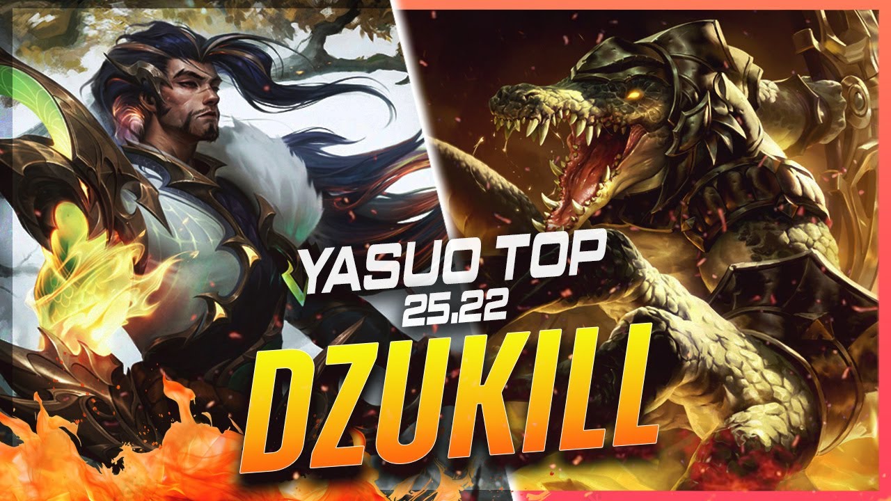 Dzukill - Yasuo vs Renekton TOP Patch 25.22 - Yasuo Gameplay