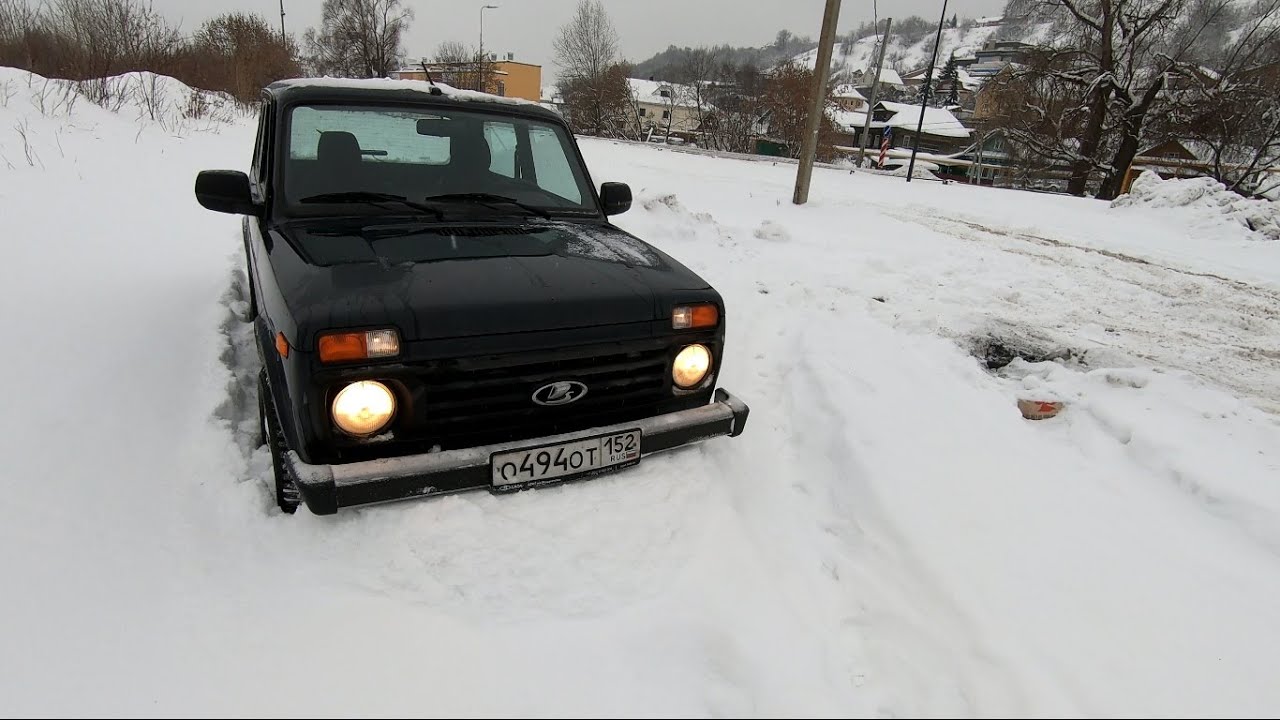 Застрял на Ниве в городе