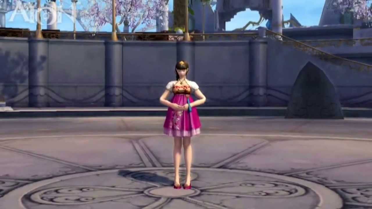 K-Aion - [Emote card] Keunjeol bow