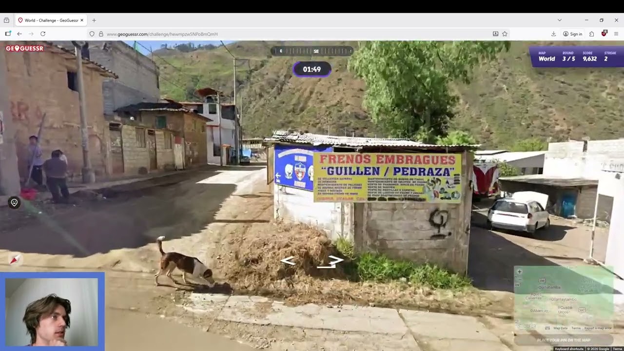 Cusco smallcam meta strikes again (1.21.2026 Geoguessr Daily Challenge)