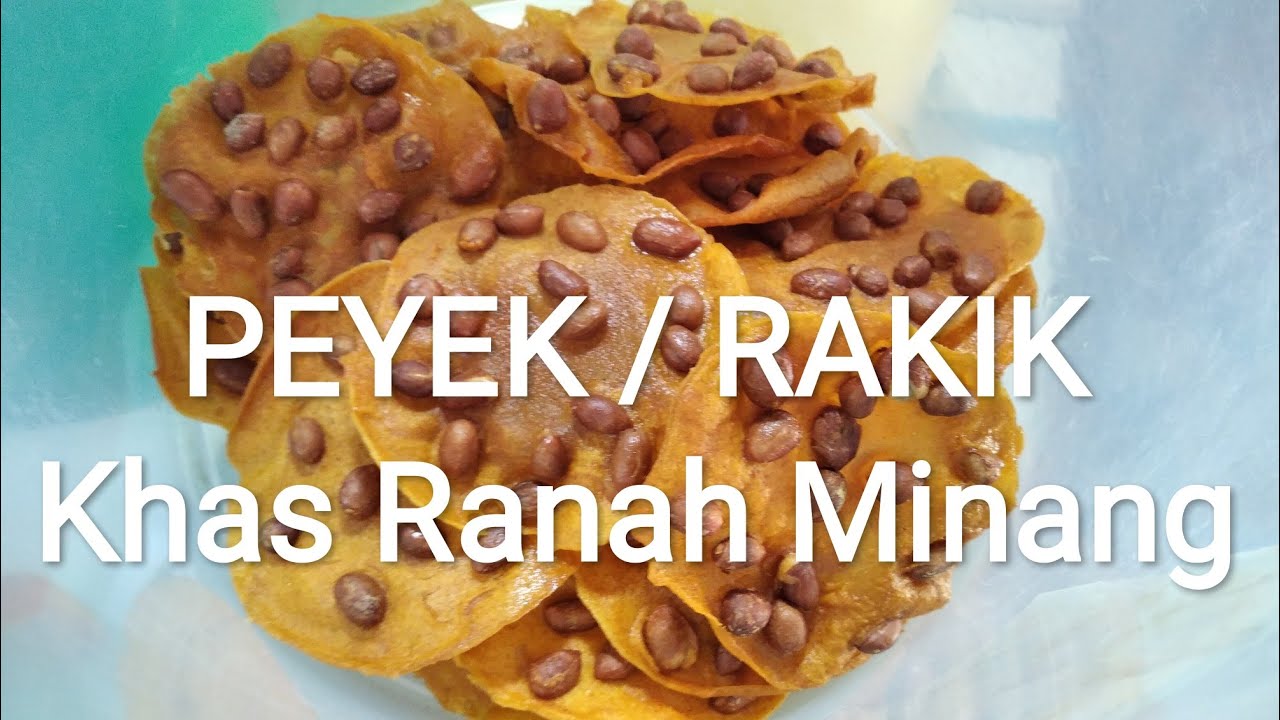 Resep PEYEK RAKIK Kacang khas Sumatera Barat Renyah Gurih Cuan Ide Jualan #masak #indonesia #minang