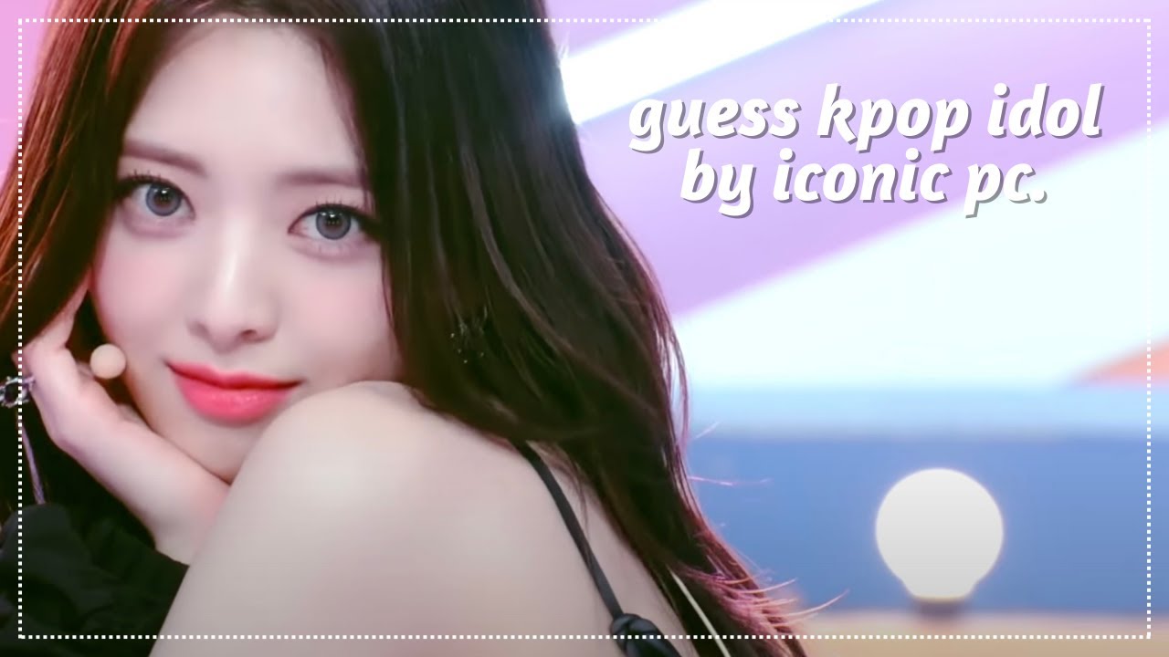 guess the kpop idol by their iconic photocard!