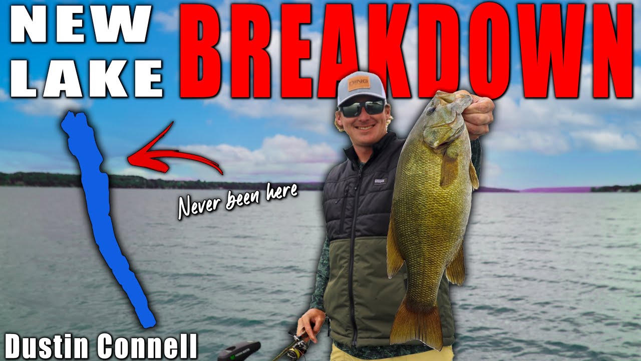 How to BREAK DOWN a LAKE you have NEVER Fished Before