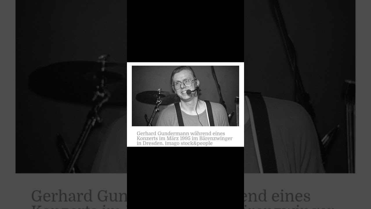 {In Erinnerung} Gerhard 