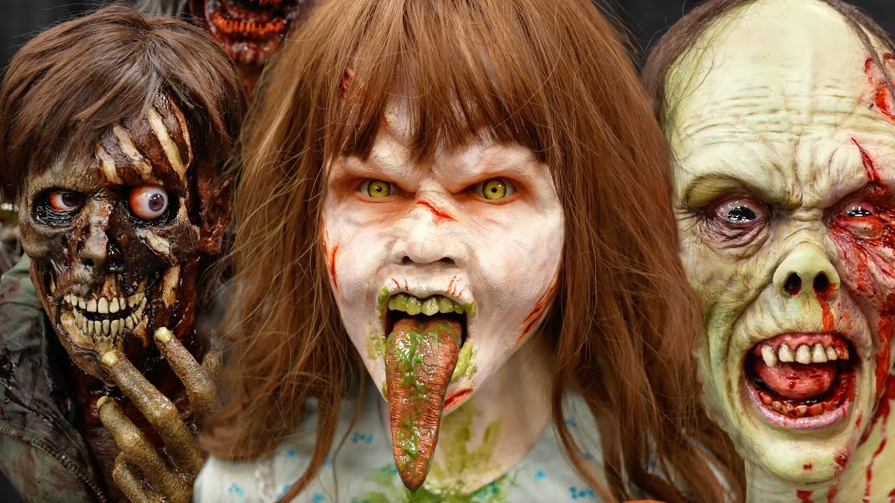 Halloween Masks Convention Walk Through 4K | Mask Fest 2025