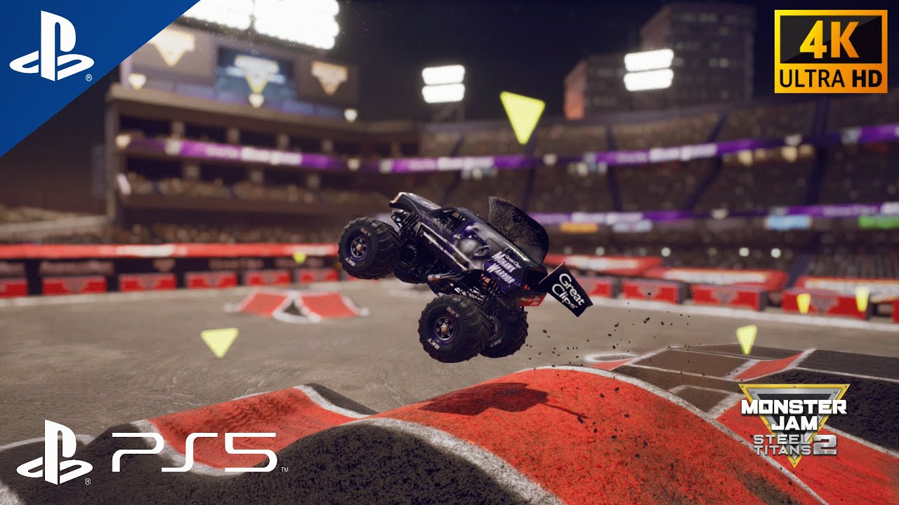 Monster Jam Steel Titans 2 - PS5 [4K 60FPS] Gameplay
