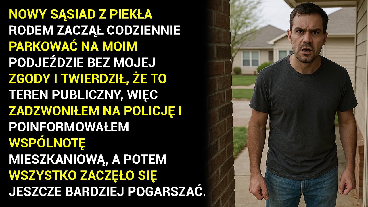 Nowy Sąsiad Z Piekła Rodem Zaczął Codziennie Parkować Na Moim Podjeździe Bez Mojej Zgody I.....