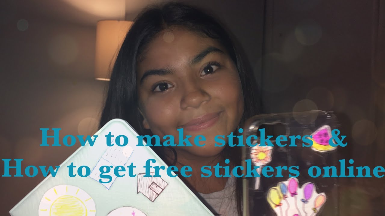 | How to make stickers - How to get free stickers online! |