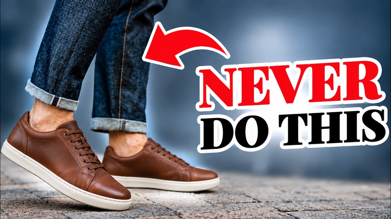 7 błęd&oacute;w w noszeniu sneakers&oacute;w, przez kt&oacute;re dorośli mężczyźni wyglądają niepoważnie
