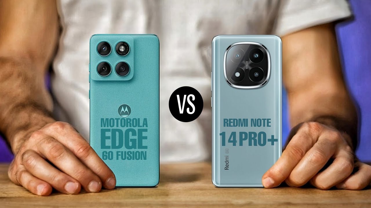 Moto Edge 60 fusion vs Redmi Note 14 Pro Plus || Full Specs Comparison