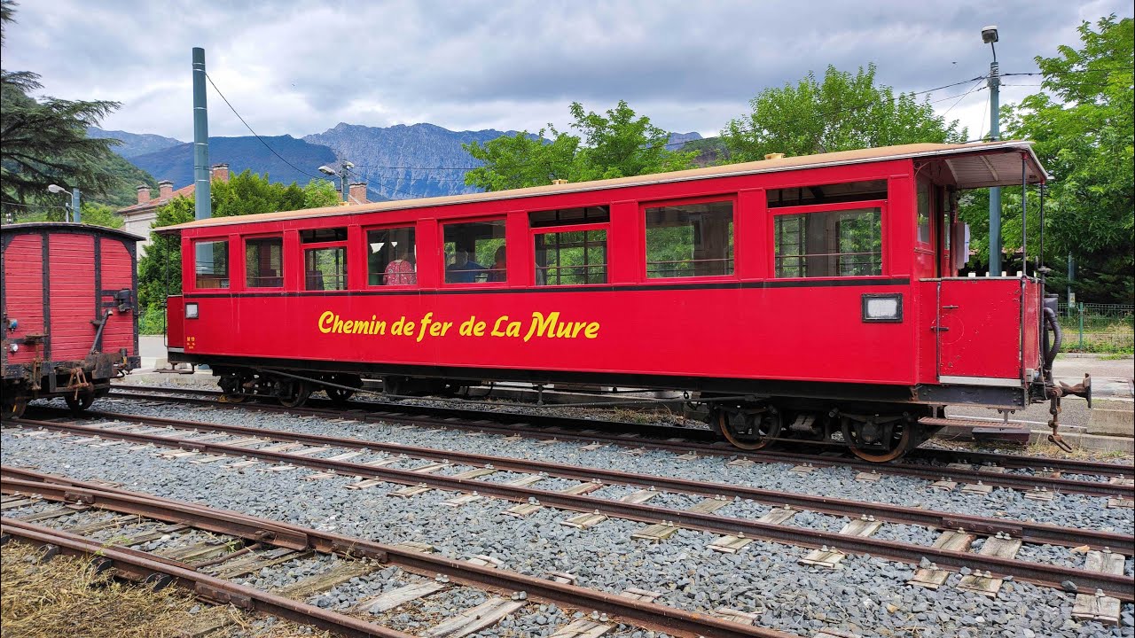 Train de la Mure journée du Patrimoine 2023 à St  Georges de Commiers