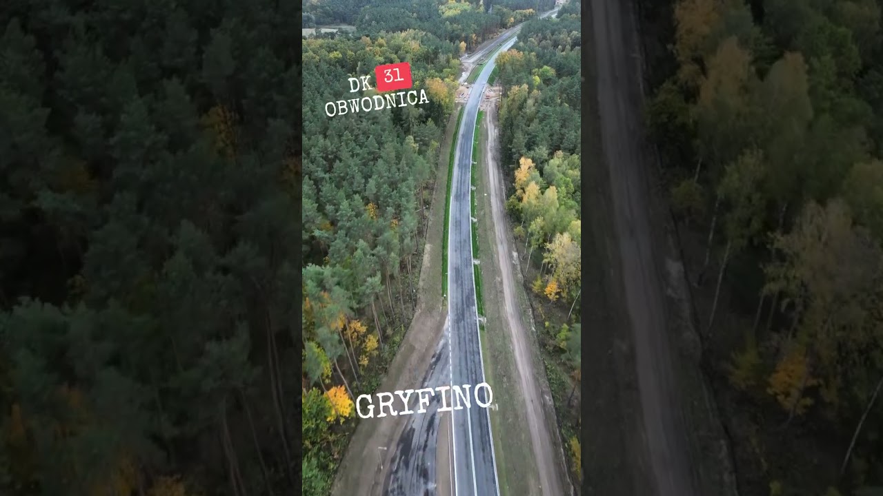 OBWODNICA GRYFINA DK 31 #dlaciebie #automobile #foryou #youtube #trucker #dc #drone #fly #gryfino