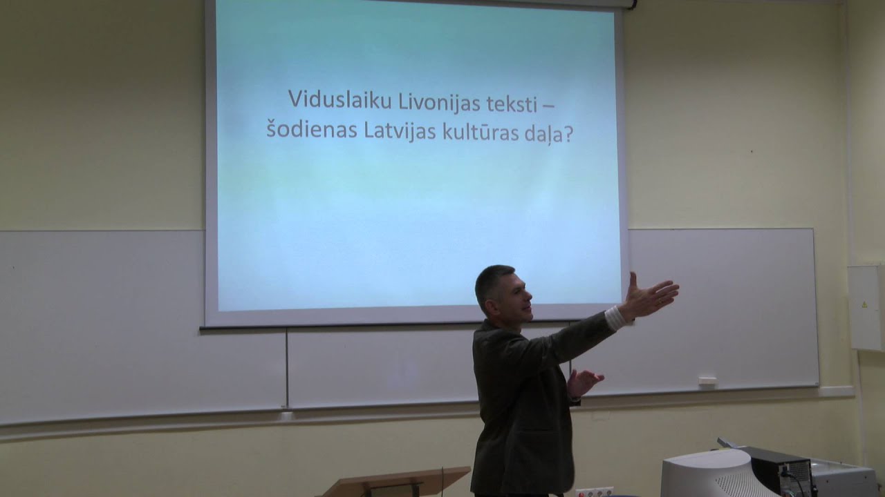 A. Levāns: “Kā rakstīja un lasīja viduslaiku Livonijā? Viduslaiku teksti kā kultūras mantojums”