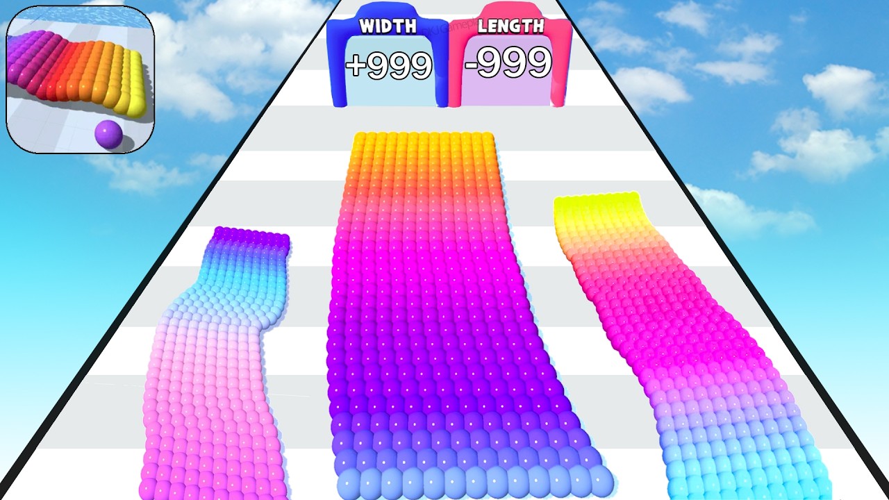 Satisfying Mobile Gaming CANVAS RUN New Update Free Gameplay Walkthrough (Android,iOS)