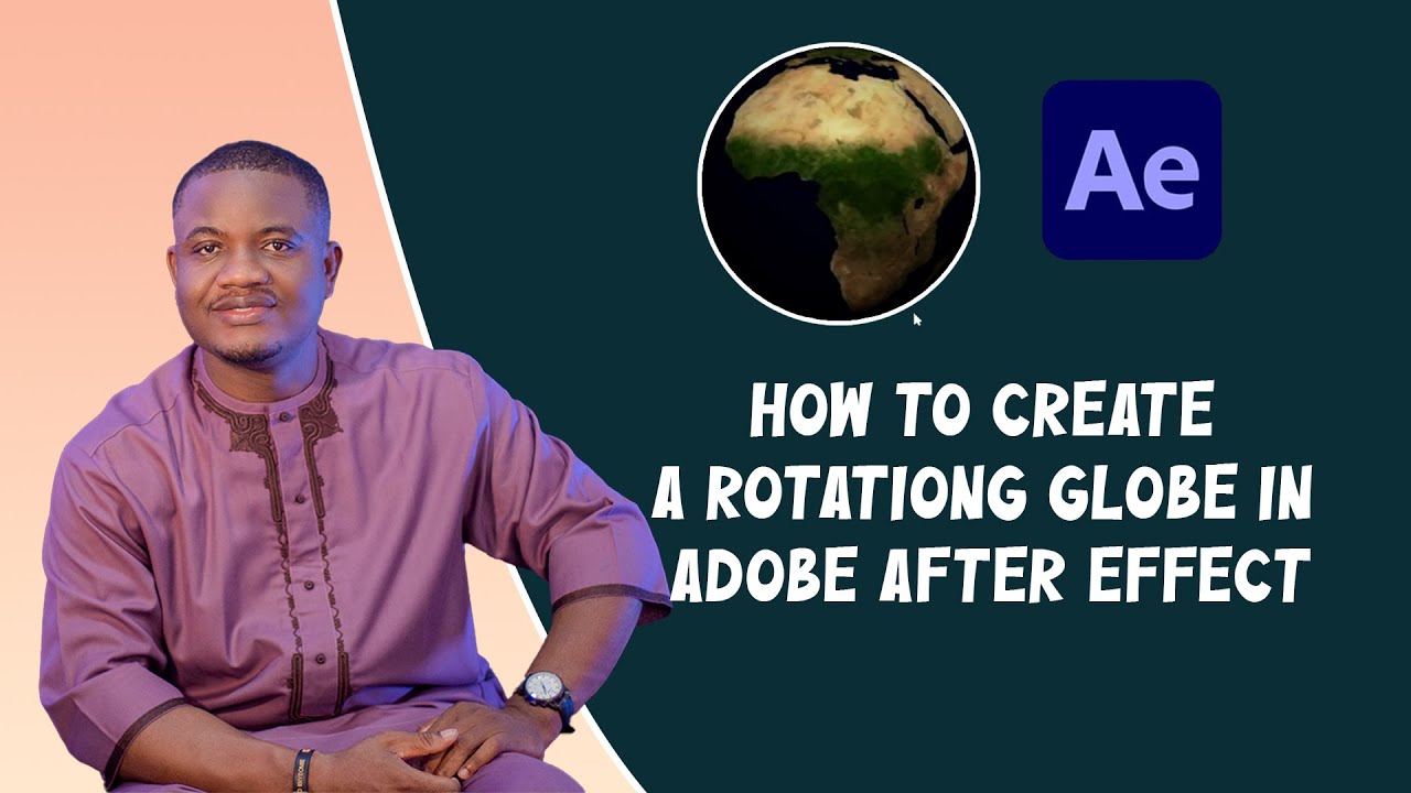 How to Create Rotating Globe in Adobe After Effect
