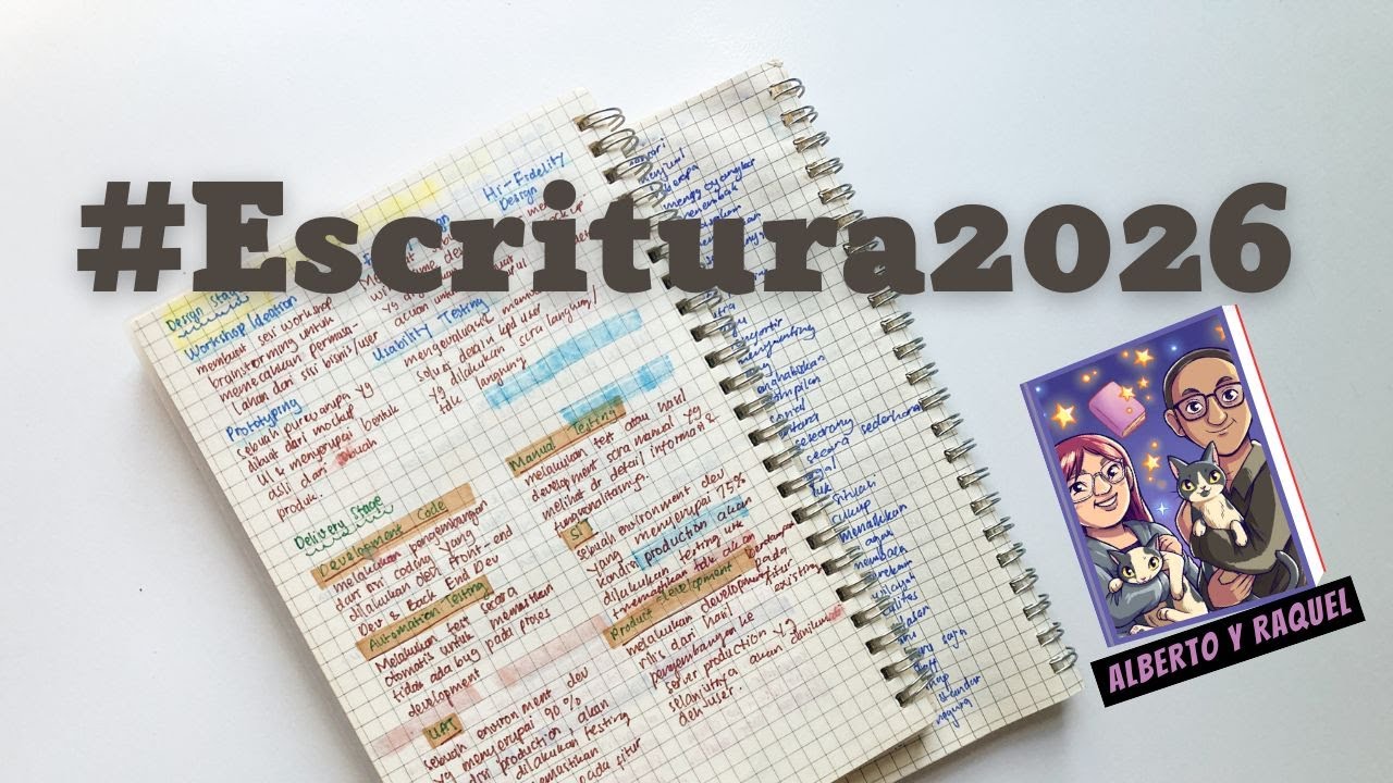 Cómo hacer (y usar) un cuaderno de notas / #Escritura2026