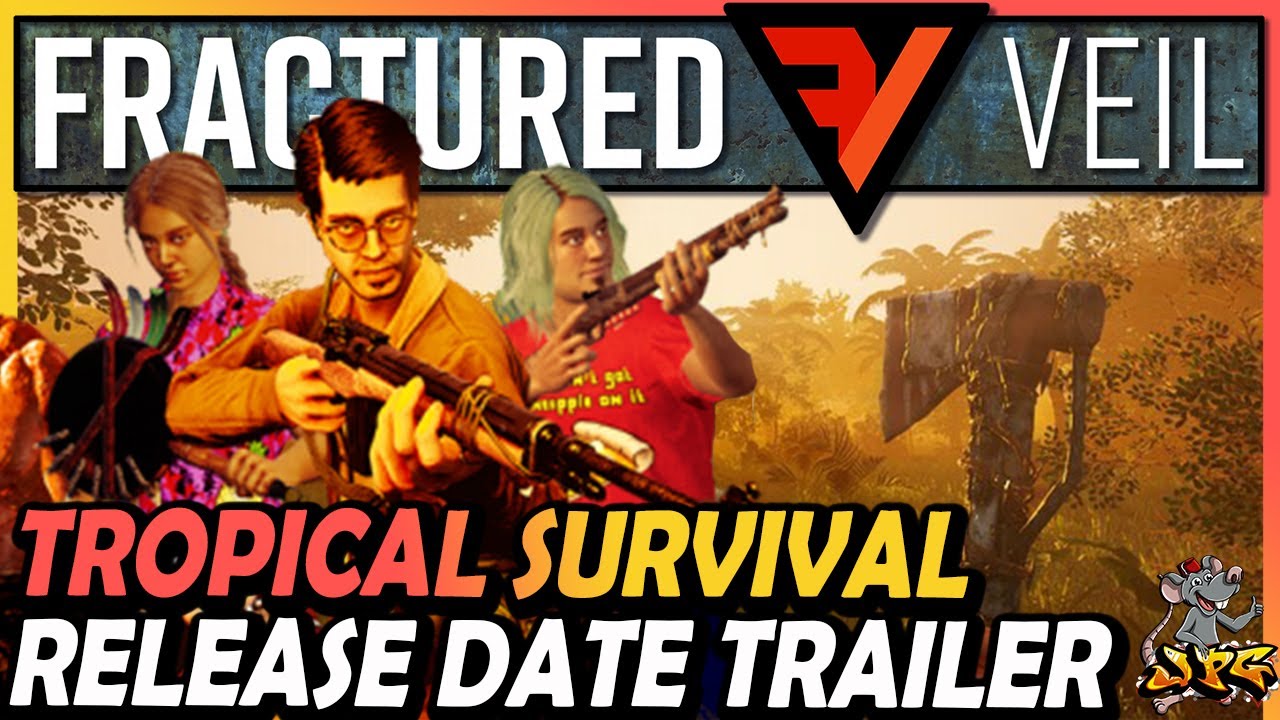 TROPICAL SURVIVAL! FRACTURED VEIL Release Date Trailer! New Co-OP/PVP Survival Game