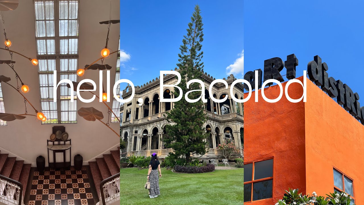 bacolod travel vlog ☻ places to visit in bacolod, where to eat, girls trip ❊
