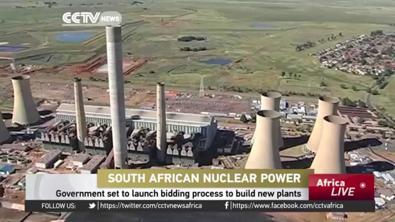 South African nuclear power; Government set to launch bidding process to build new plants