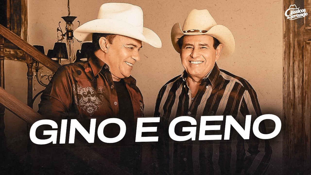 GINO E GENO ANTIGAS - OS GRANDES SUCESSOS | Só As Melhores Que Marcaram Época | Ela Chorou de Amor