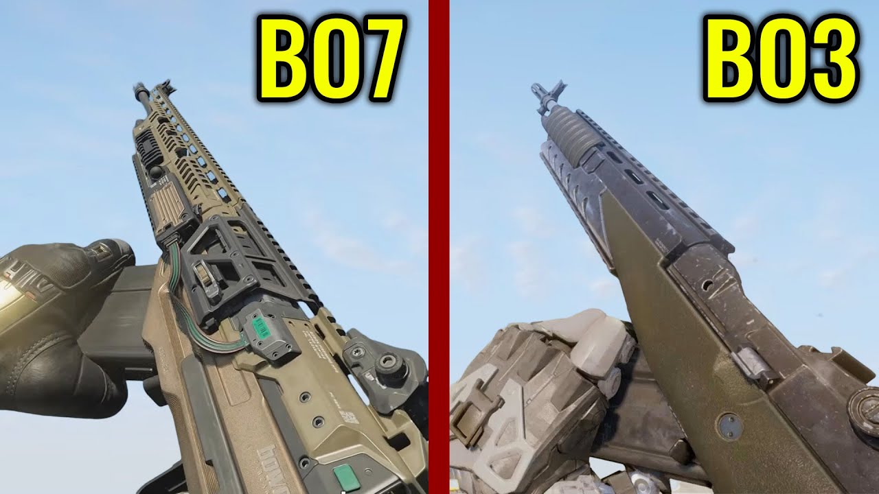 Black Ops 7 vs Black Ops 3 - Weapons Comparison