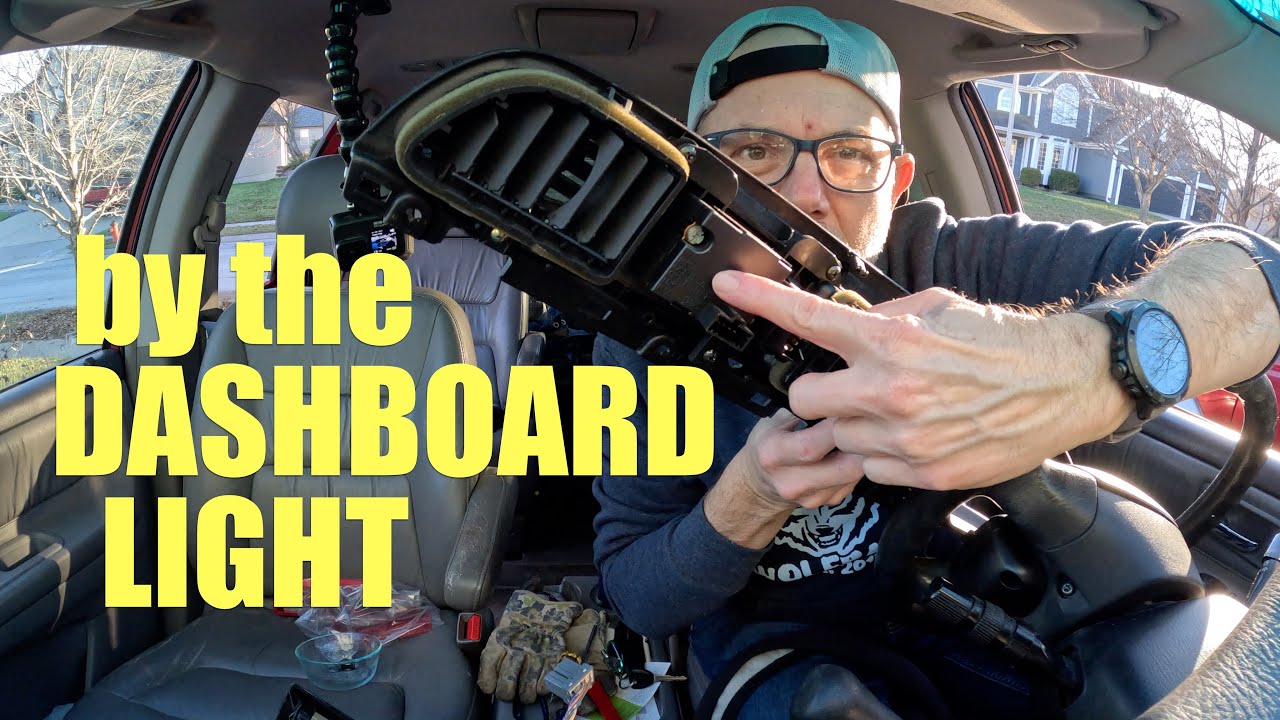 Lighting up my 2002 Honda Odyssey Dashboard