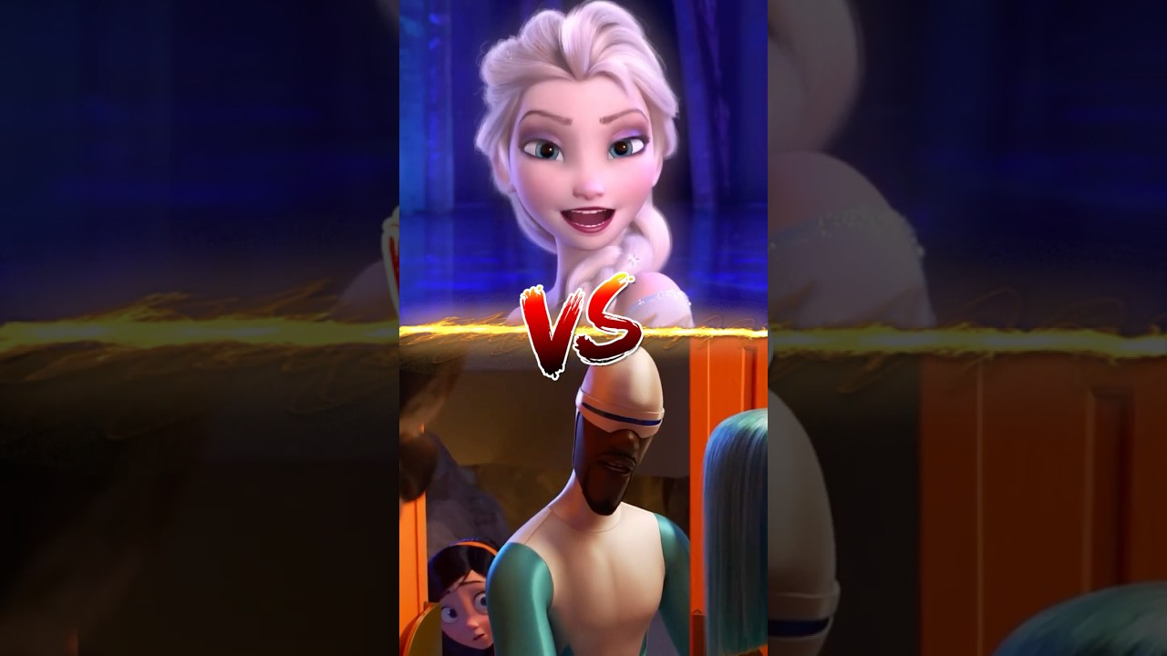 Elsa VS Frozone ⚔️🔥