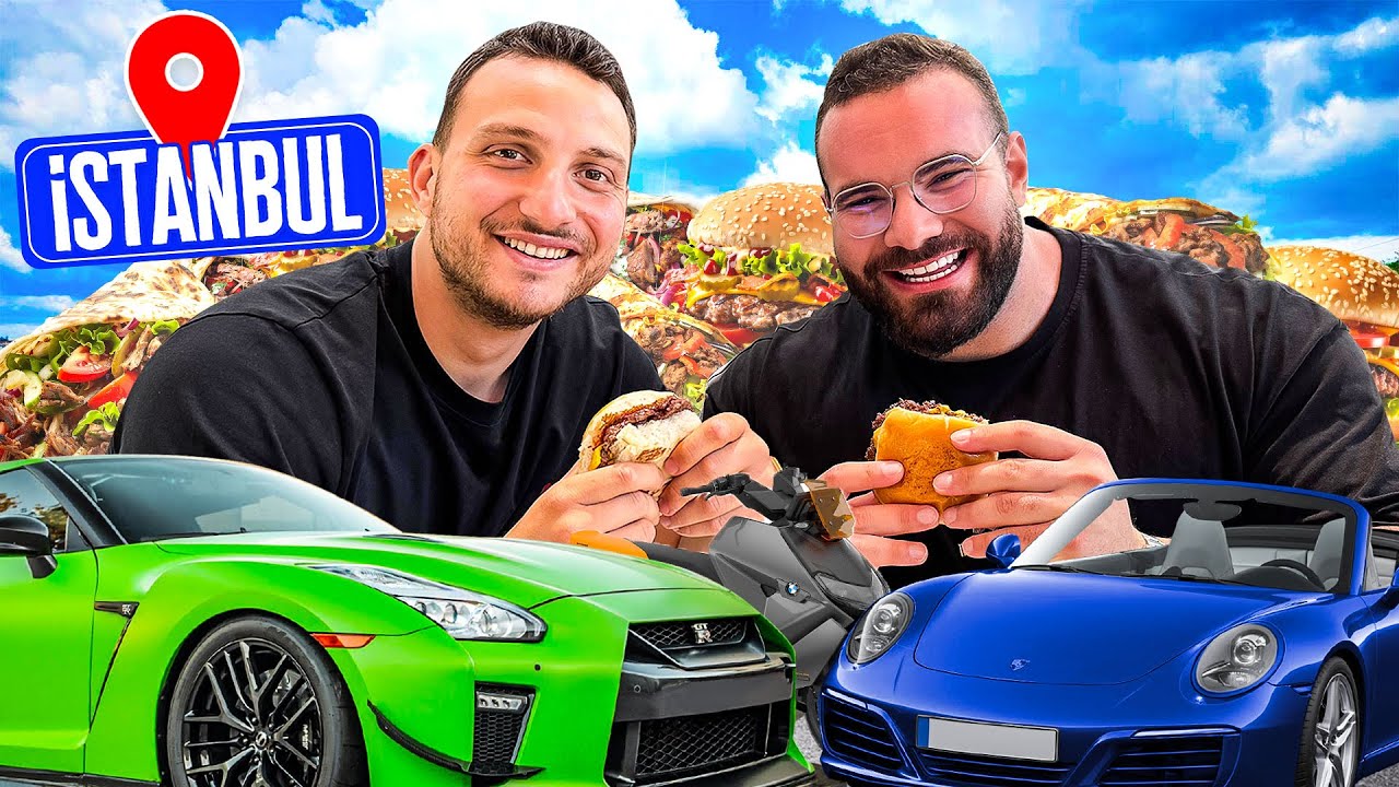 İSTANBUL ARABALI YEMEK TURU! ft. Emin San