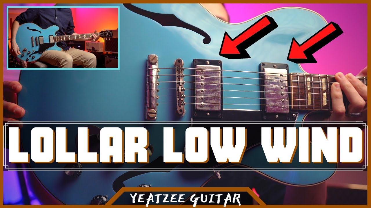 Lollar Imperial Low Wind PAF Pickup Demo [ES345]